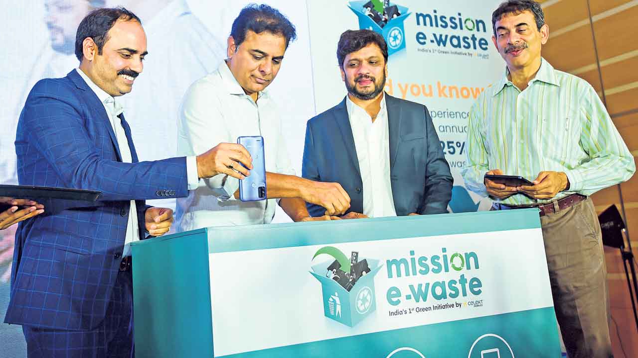 సెలెక్ట్‌.. మిషన్‌ ఈ-వేస్ట్‌