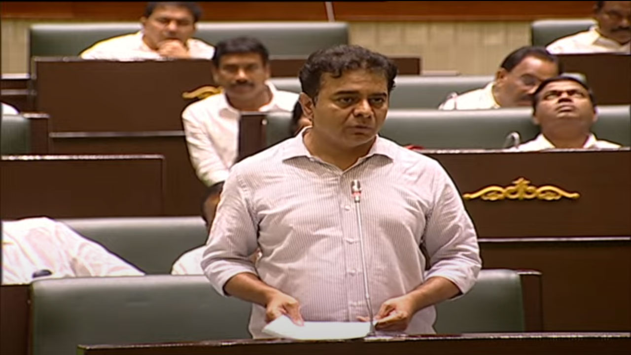 KTR | శాస‌న‌స‌భ‌లో అలిశెట్టి ప్ర‌భాక‌ర్ మాట‌ల‌ను గుర్తు చేసిన మంత్రి కేటీఆర్.. అదేంటంటే..?