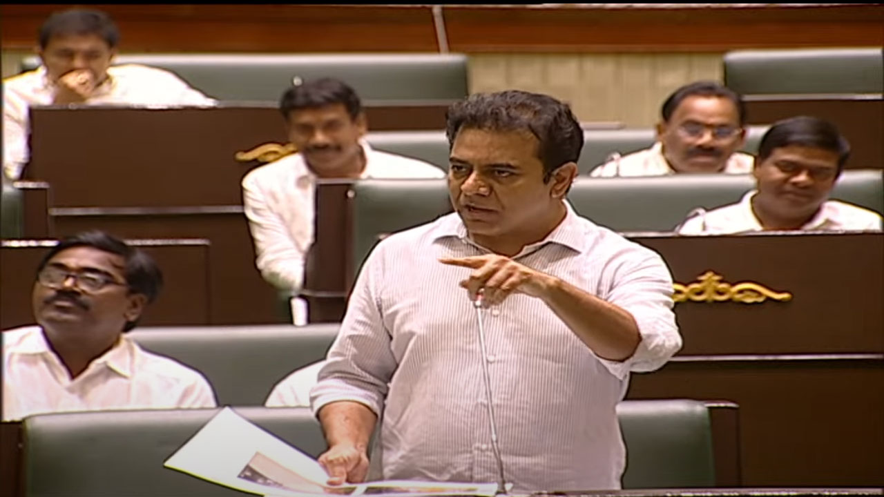 KTR | ప్ర‌జ‌ల‌కు మంచినీళ్లు తాగిస్తున్నాం.. ప్ర‌తిప‌క్షాల‌కు మూడు చెరువుల నీళ్లు తాగిస్తాం : మంత్రి కేటీఆర్