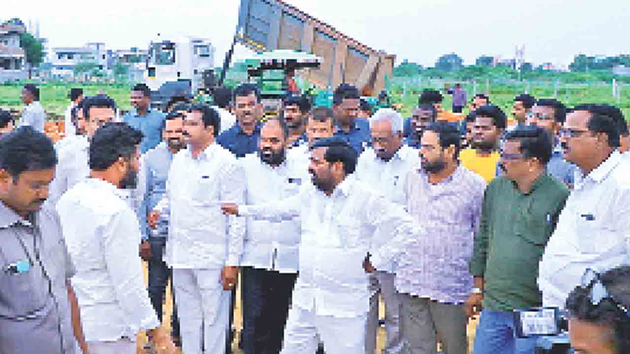 ముఖ్యమంత్రి కేసీఆర్‌ రాకకు అంతా సిద్ధం