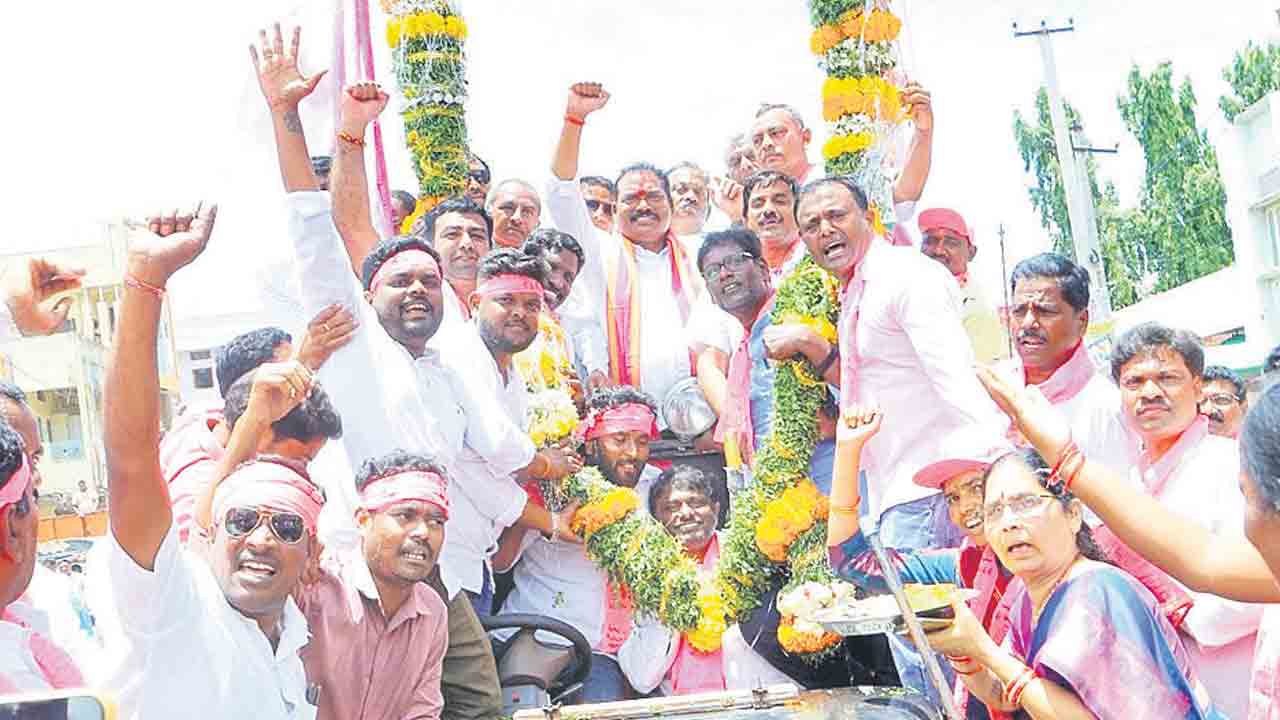 సుంకెకు ఘనస్వాగతం