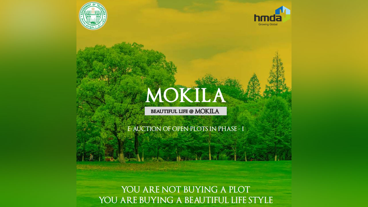 HMDA | హాట్ కేకుల్లా అమ్ముడైన మోకిల్లా ప్లాట్లు.. ప్ర‌భుత్వానికి రూ. 121.40 కోట్ల ఆదాయం