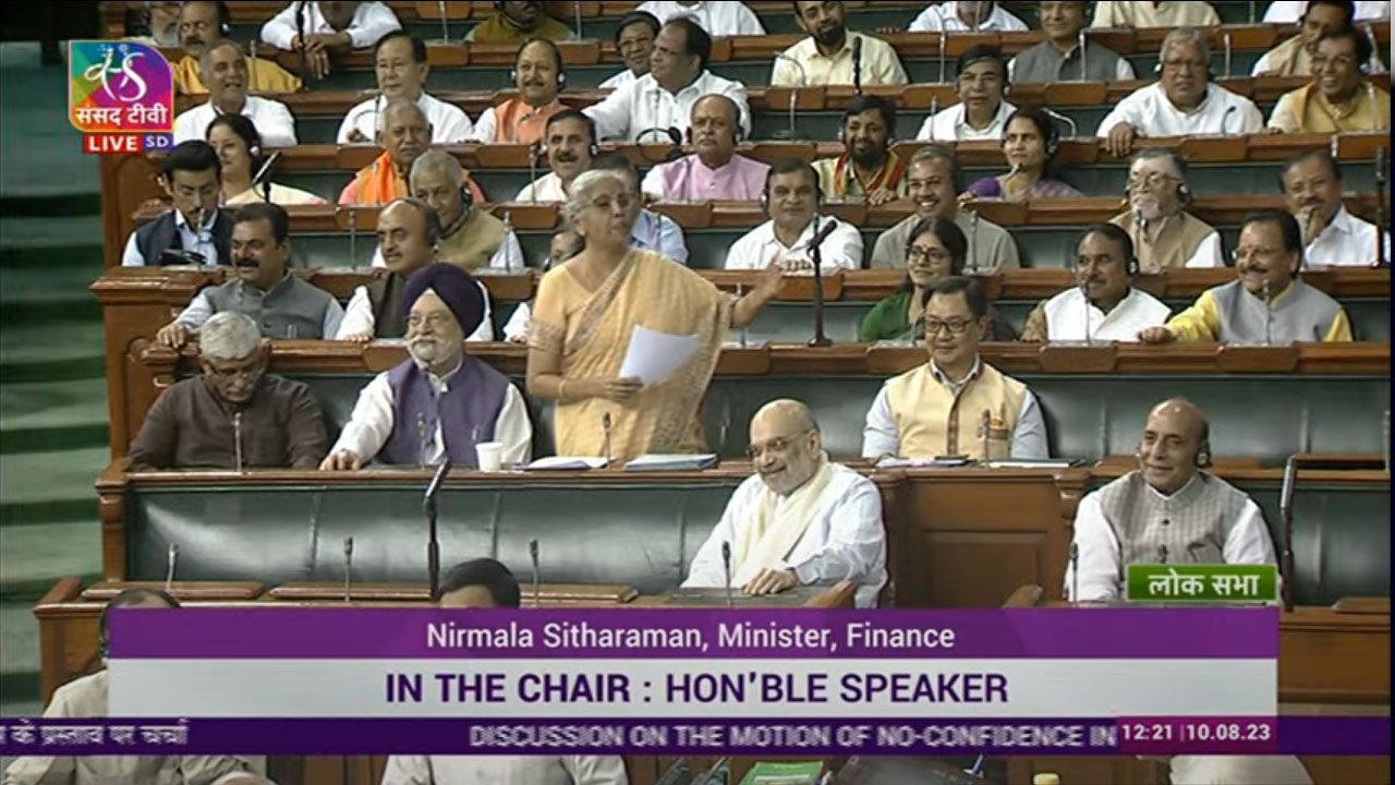 Nirmala Sitharaman: అసెంబ్లీలో జ‌య‌ల‌లిత చీరను లాగి న‌వ్వుకున్నారు.. డీఎంకేపై మంత్రి నిర్మ‌ల ఫైర్‌