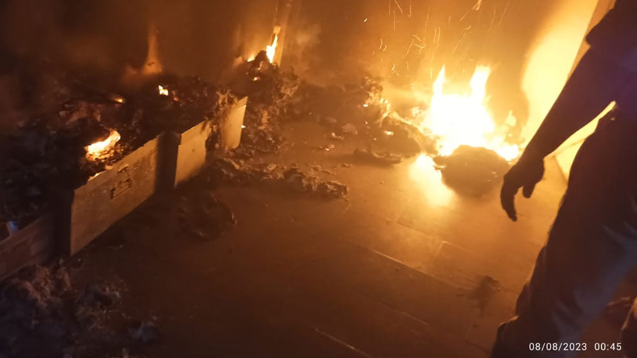 Fire accident | జవహర్ నగర్ కస్తూర్బా పాఠశాలలో అగ్నిప్రమాదం