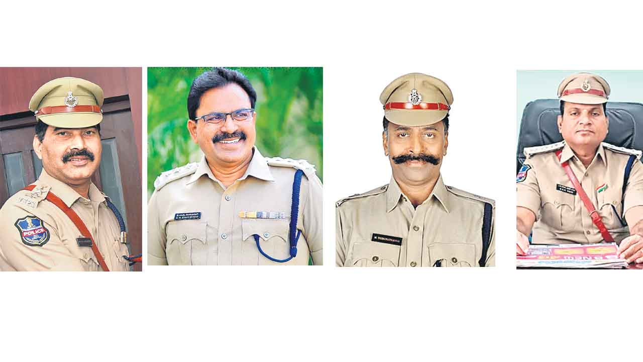 ఐదుగురికి హోం మినిస్టర్‌ మెడల్స్‌