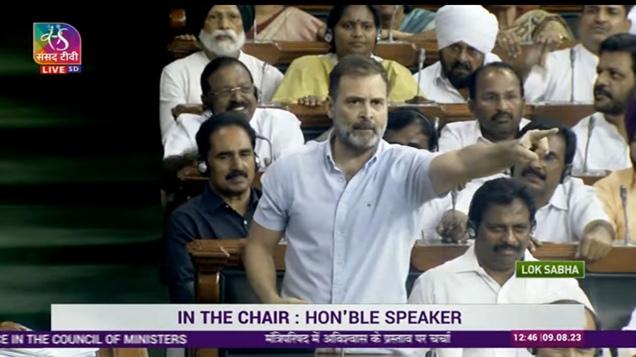 Rahul Gandhi: మ‌ణిపూర్‌లో భార‌త‌మాత‌ను హ‌త్య చేశారు: రాహుల్ గాంధీ