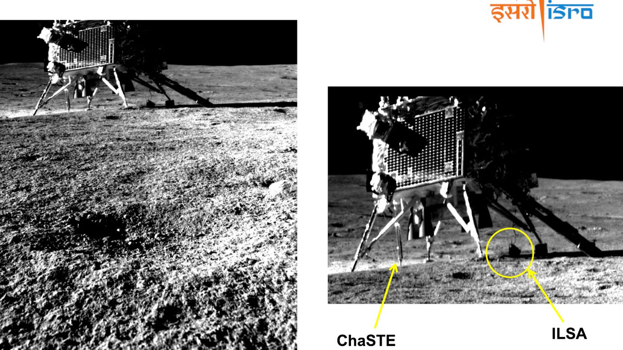 Chandrayaan-3: స్మైల్ ప్లీజ్‌.. విక్ర‌మ్‌ను ఫోటో తీసిన ప్ర‌జ్ఞాన్‌