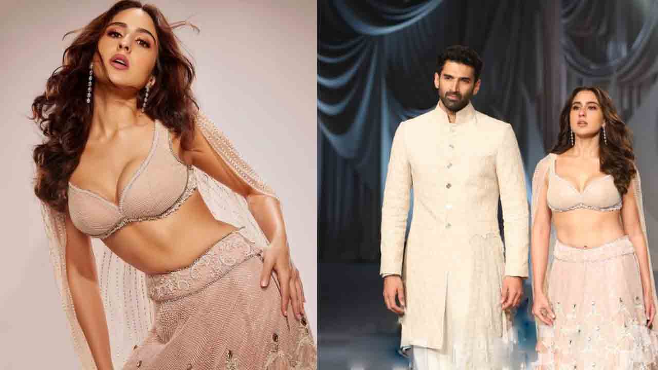 Sara Ali Khan | వయ్యారి భామ నీ హంస నడక.. ర్యాంప్‌ వాక్‌లో సారా అలీఖాన్ హొయలు