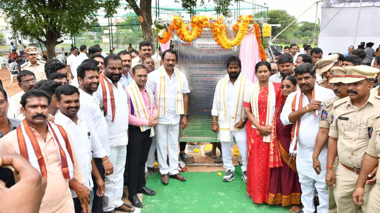 Minister Srinivas Goud | నకిలీ మద్యం, అక్రమ రవాణాపై ఉక్కుపాదం : మంత్రి శ్రీనివాస్‌గౌడ్‌