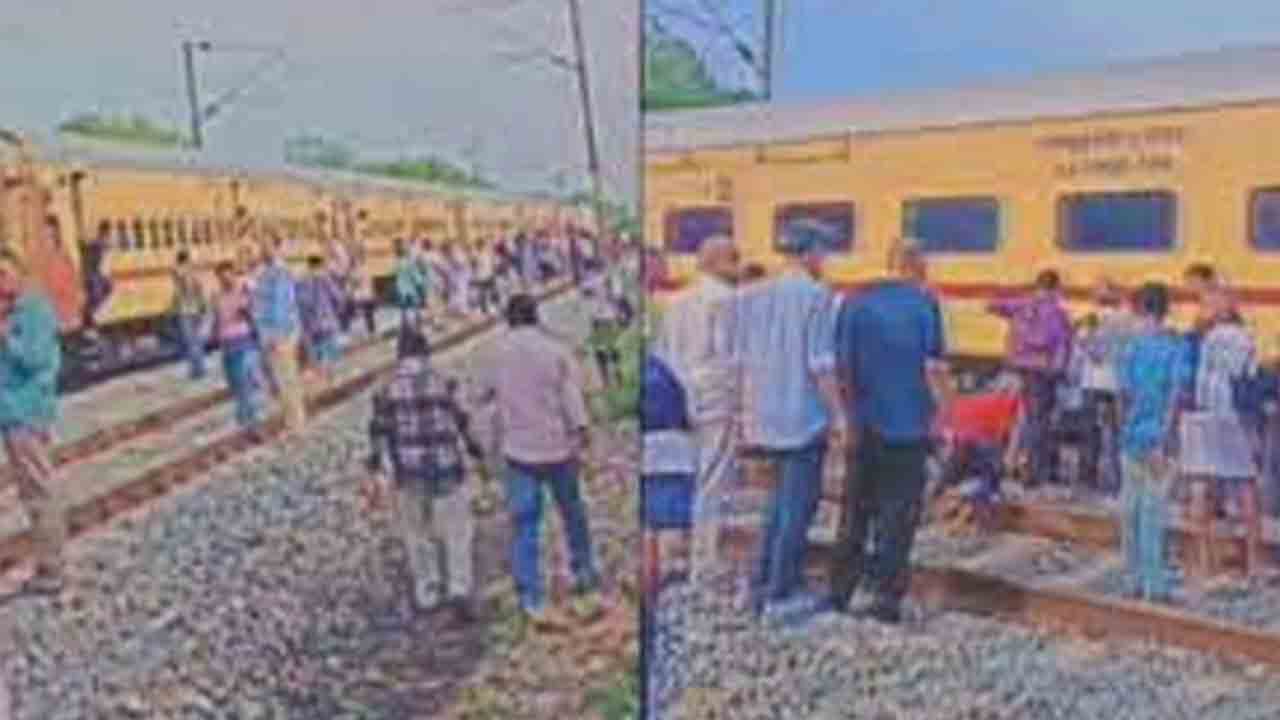 కృష్ణా ఎక్స్‌ప్రెస్‌కు తప్పిన ప్రమాదం