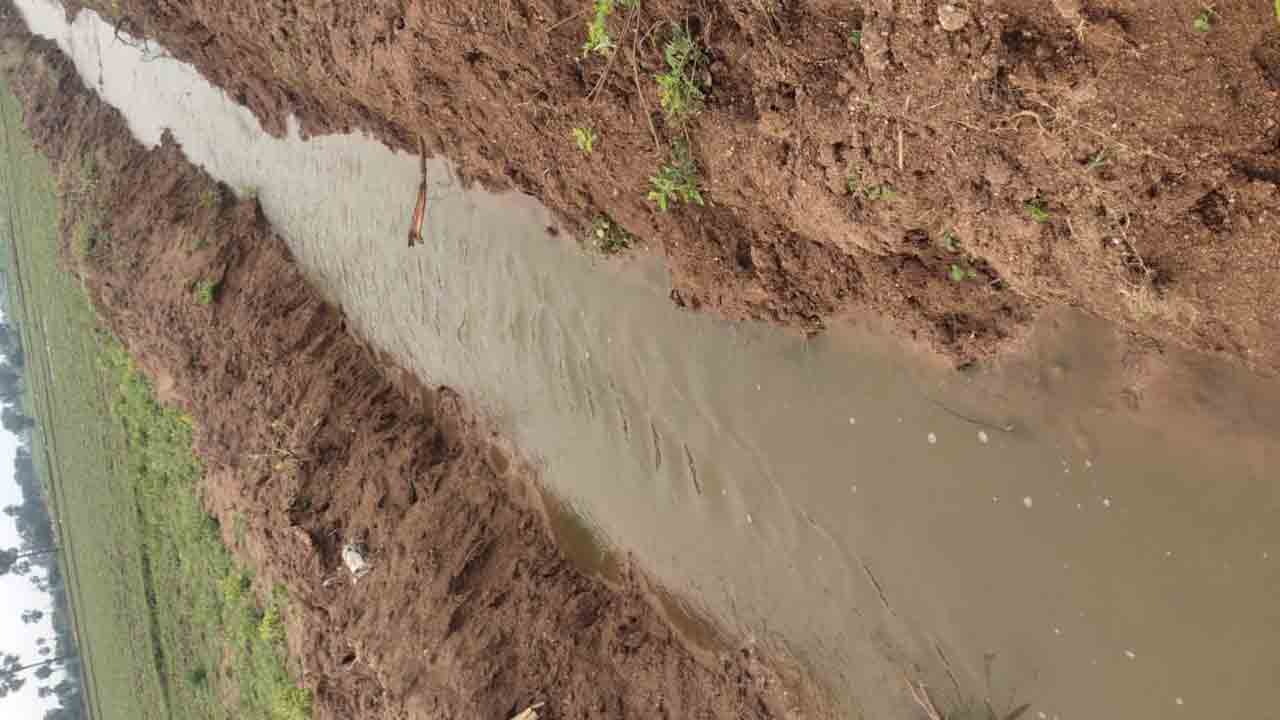 క‌ల తీరింది.. కాల్వ పారింది