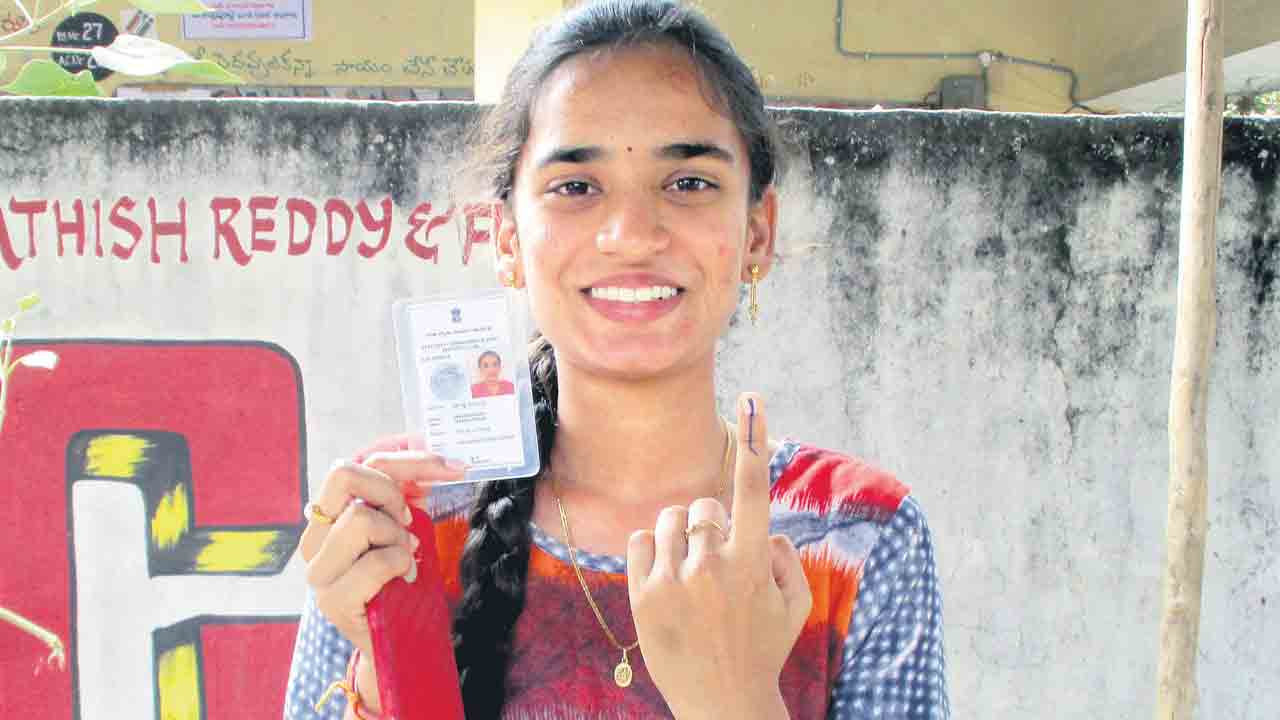 వడివడిగా ఓటు నమోదు