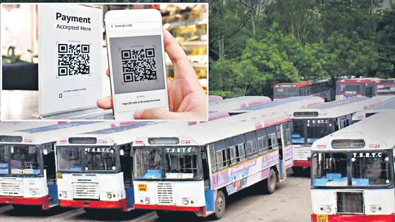 TSRTC |  తప్పిన చిల్లర తిప్పలు.. సిటీ బ‌స్సుల్లో యూపీఐ సేవ‌లు