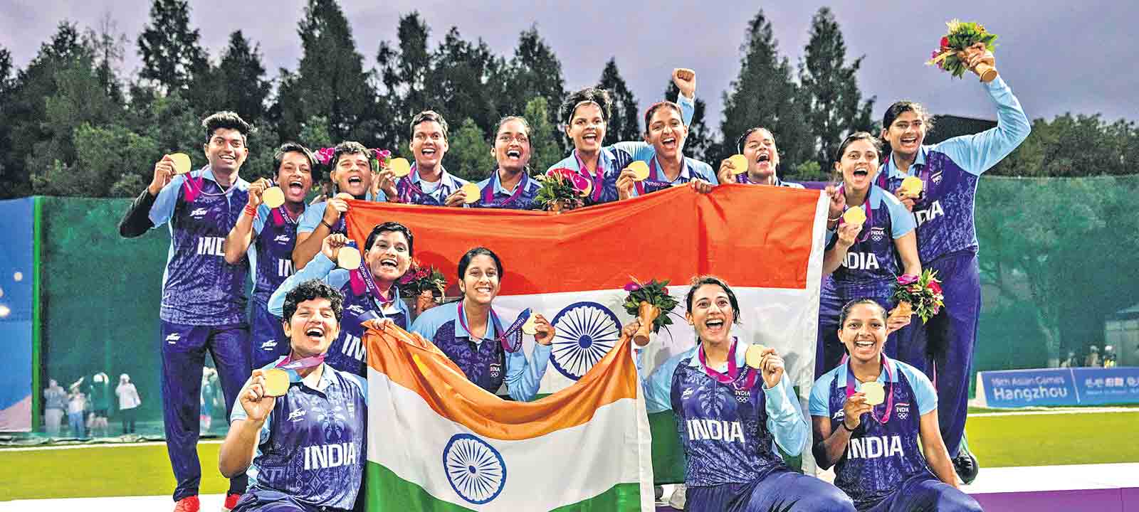 Asian Games | మందన మెరుపులు.. ఆసియా క్రీడల చాంపియన్‌గా భారత్‌