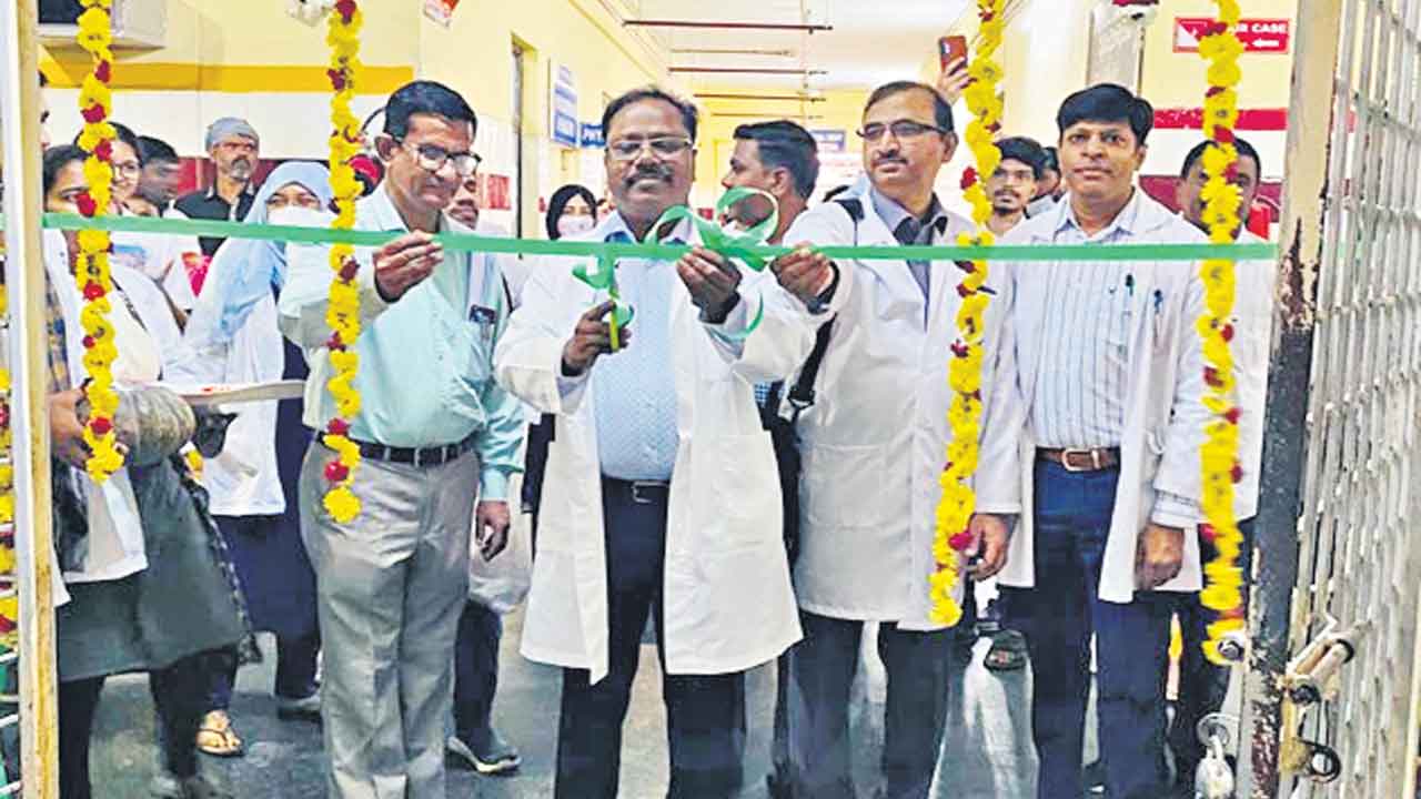 గాంధీ ఎంసీహెచ్‌లో గైనకాలజీ ఓపీ సేవలు