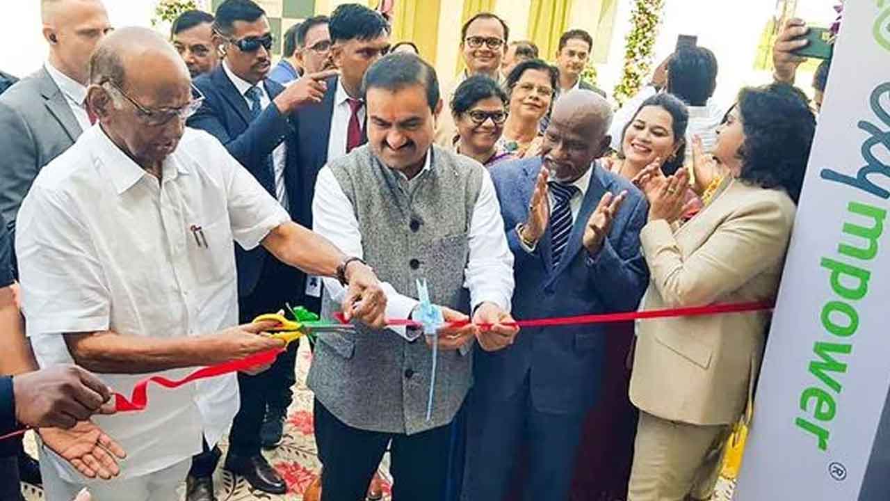 అదానీని కలిసిన శరద్‌ పవార్‌