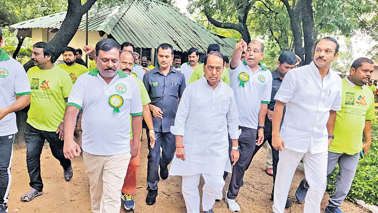 నడక, వ్యాయామంతోనే మంచి ఆరోగ్యం