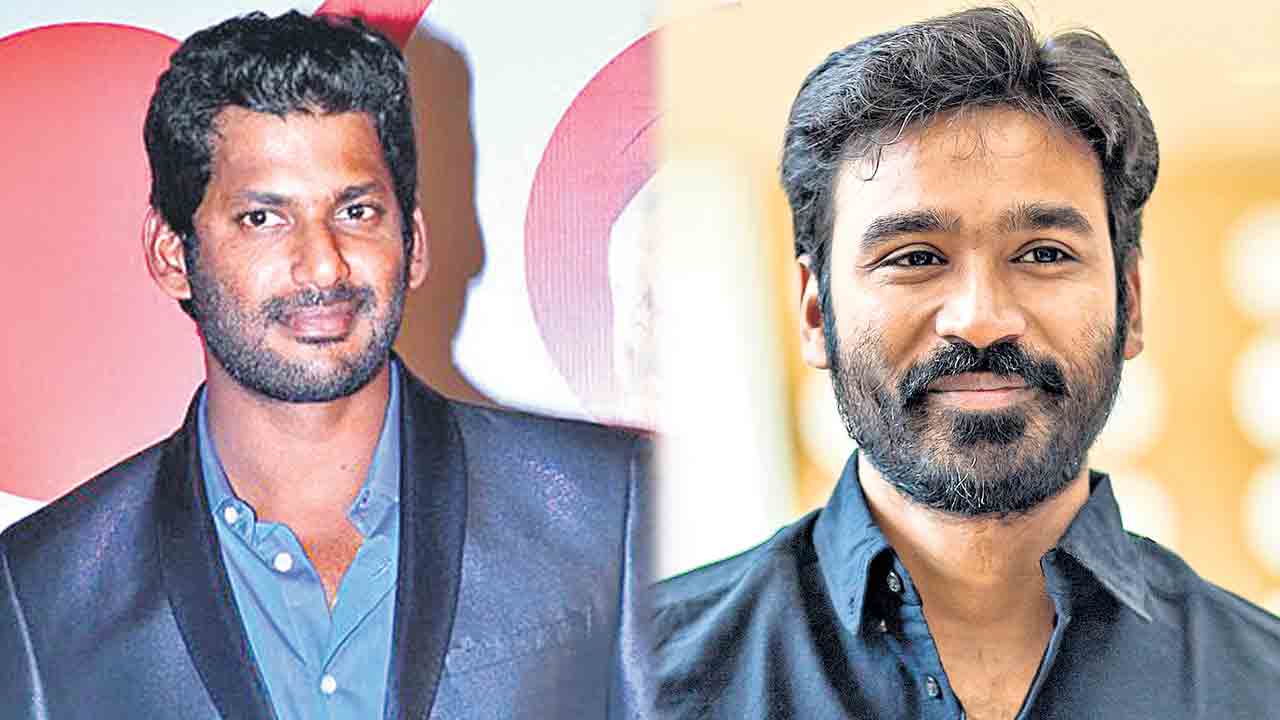 నలుగురు తమిళ హీరోలకు రెడ్‌ కార్డ్‌