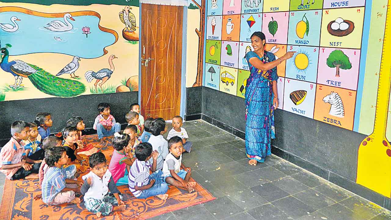 అంగన్‌వాడీలకు కేసీఆరే అండ