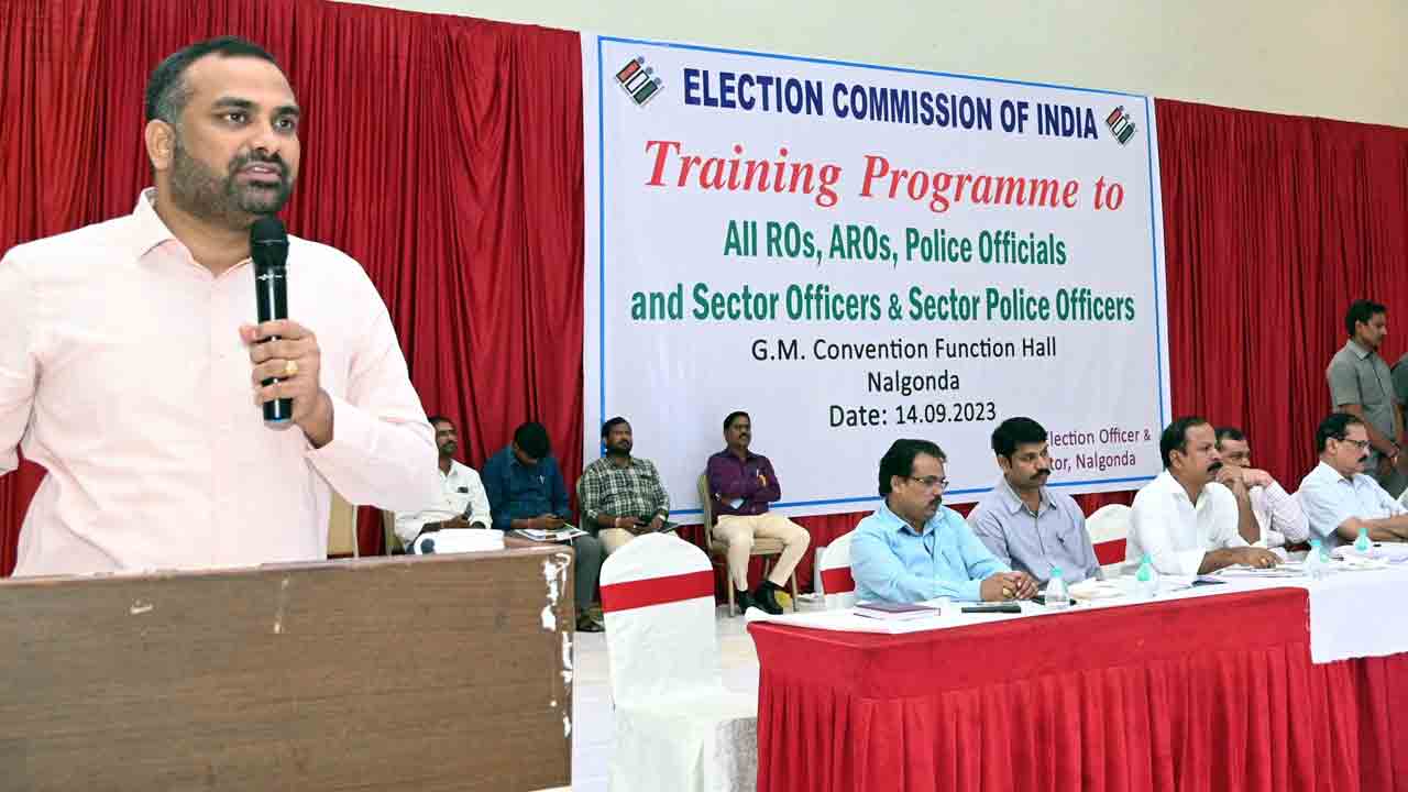 ఎన్నికల విధులకు సన్నద్ధం కావాలి