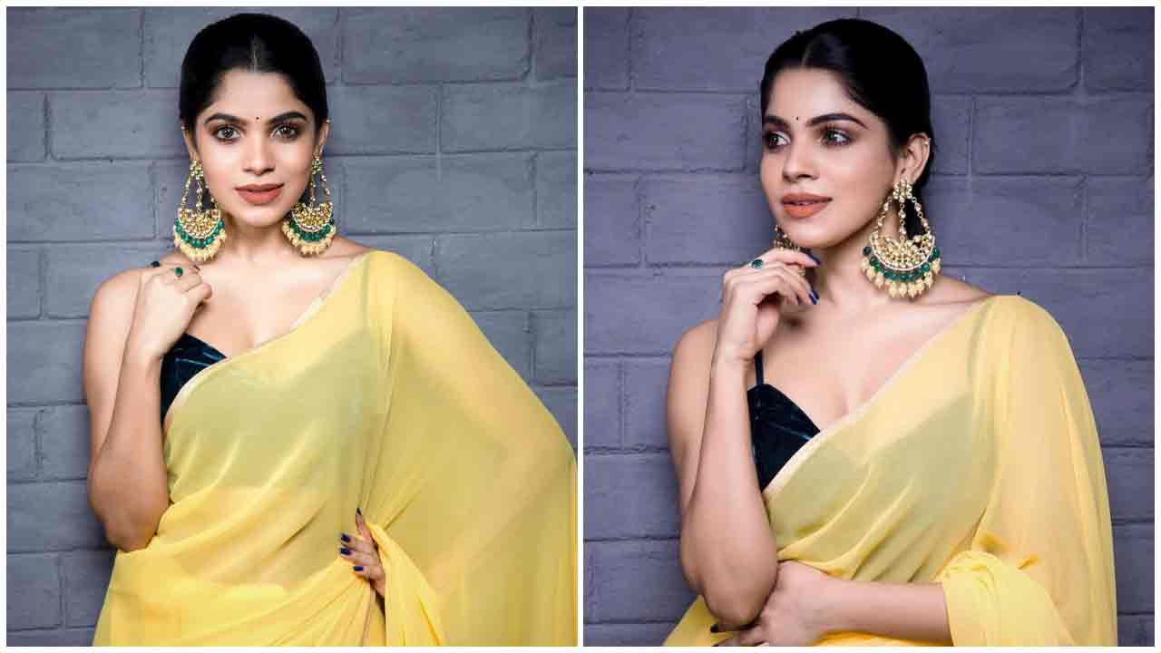 Divya Bharathi | చీరకట్టులో మనసు దోచేస్తున్న దివ్య భారతి..