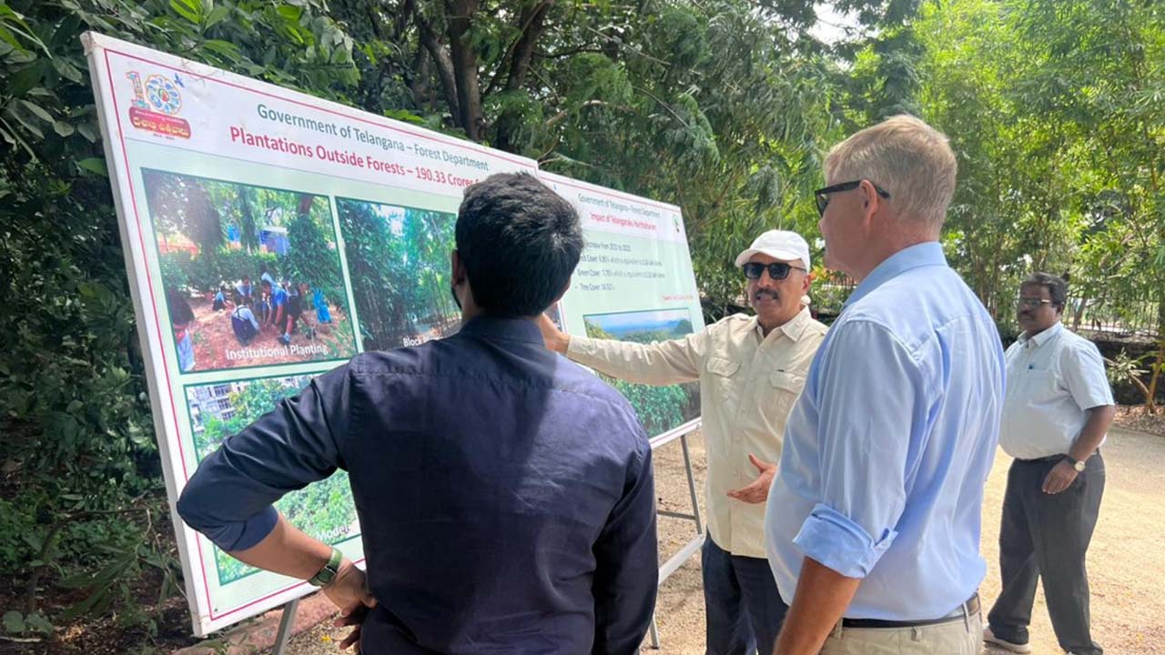 Erik Solheim | ముఖ్యమంత్రే పచ్చదనంపై దృష్టి పెట్టడం శుభపరిణామం : ఎరిక్‌ సోల్హీమ్‌