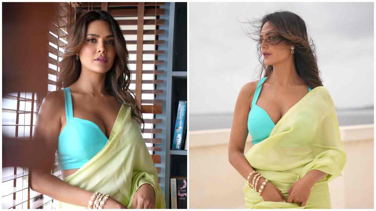 Esha Gupta | చీరకట్టులో ఇషా గుప్తా అందాల ట్రీట్..