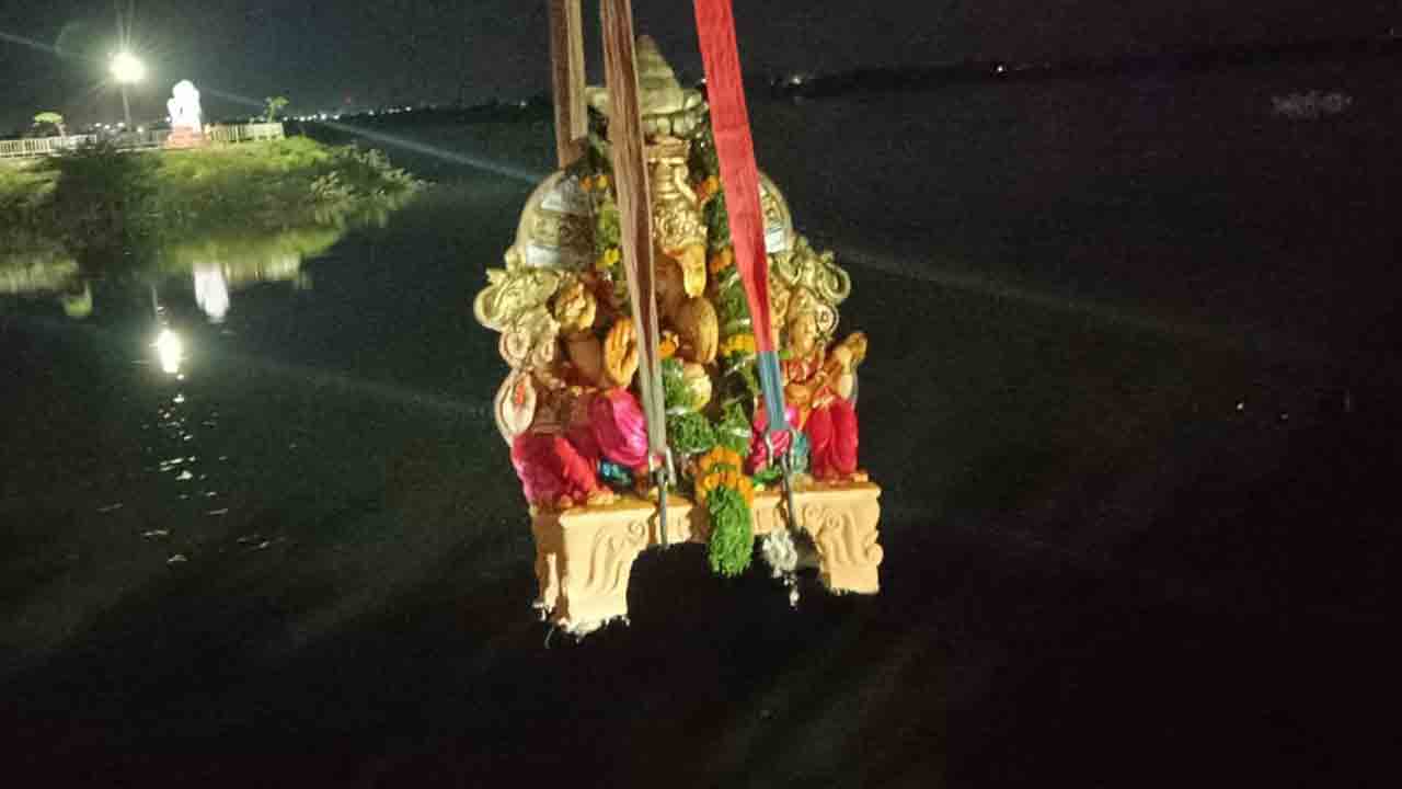 గంగమ్మ ఒడికి చేరిన పార్వతీపుత్రుడు