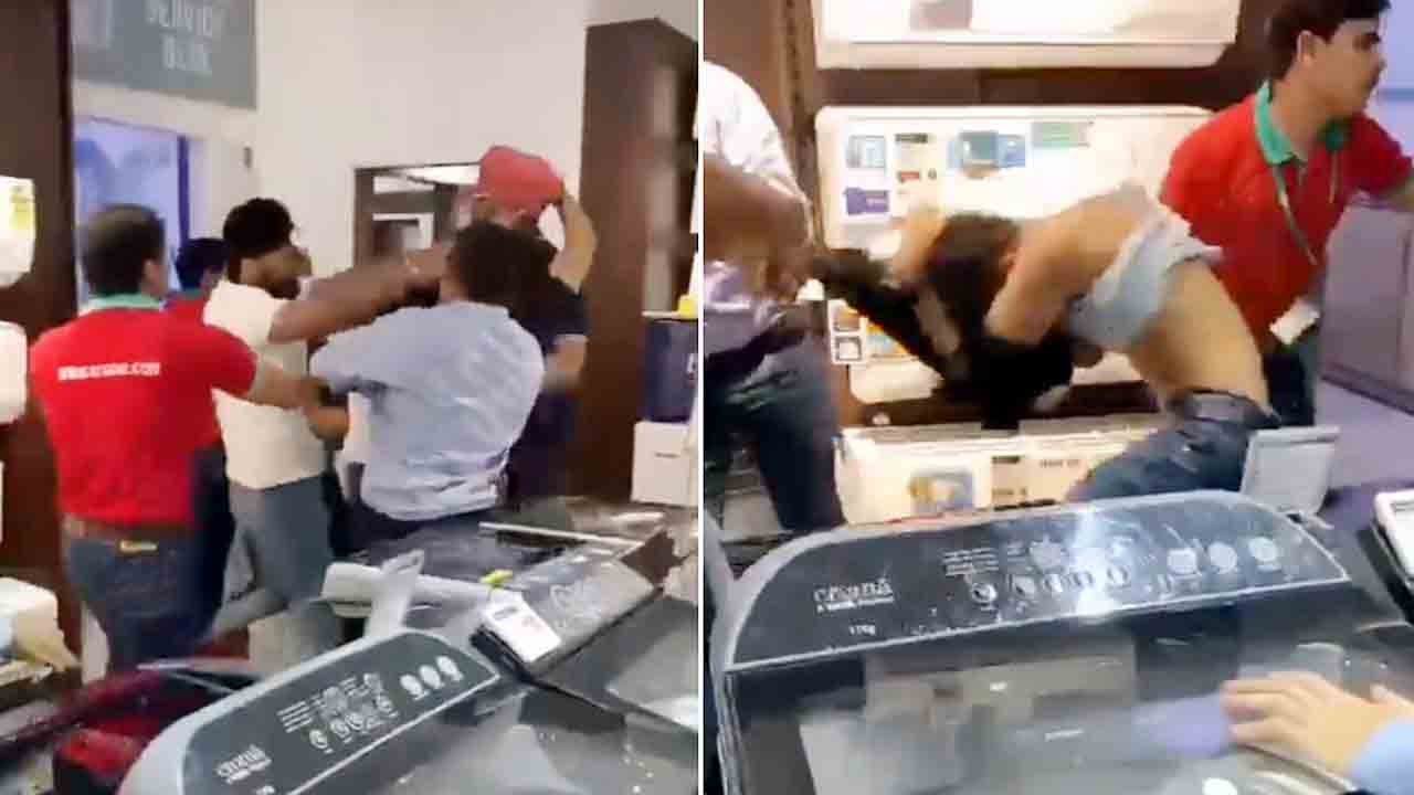 Apple iPhone 15 | ఐఫోన్‌ 15 డెలివరీ ఆలస్యం.. స్టోర్‌ సిబ్బందిపై కస్టమర్ల దాడి.. VIDEO