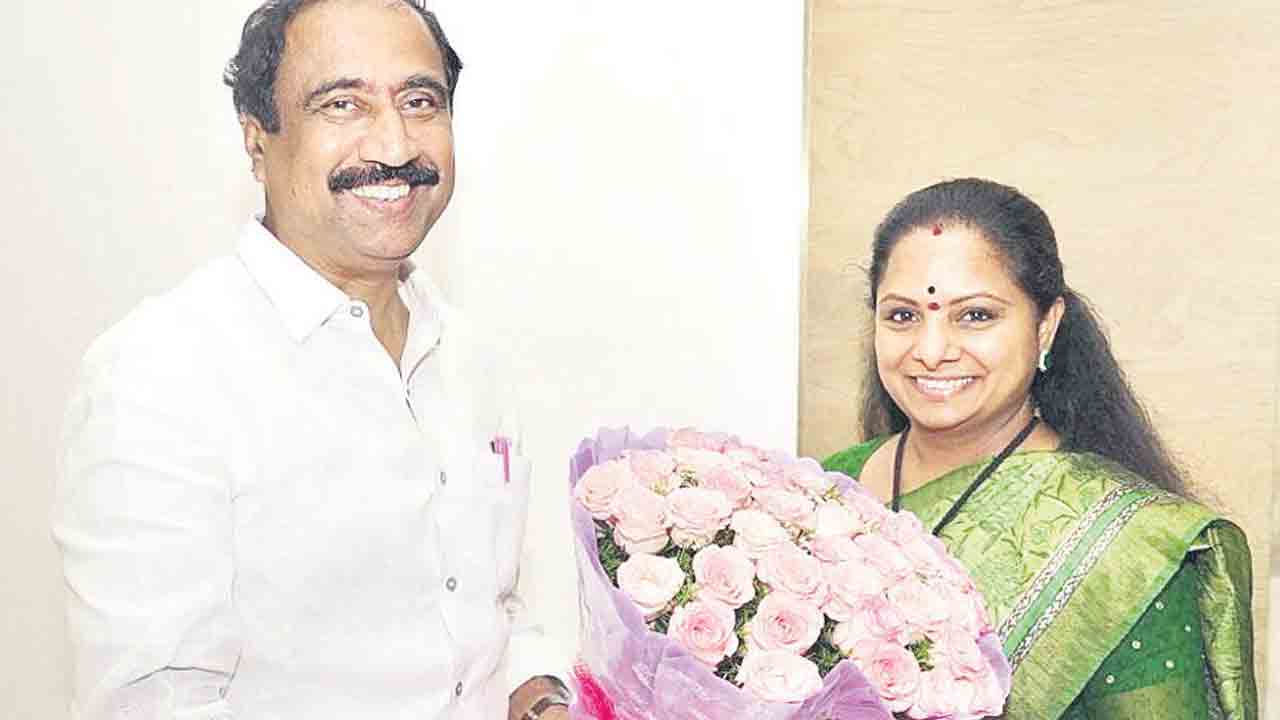 ఎమ్మెల్సీ కవితకు శుభాకాంక్షలు