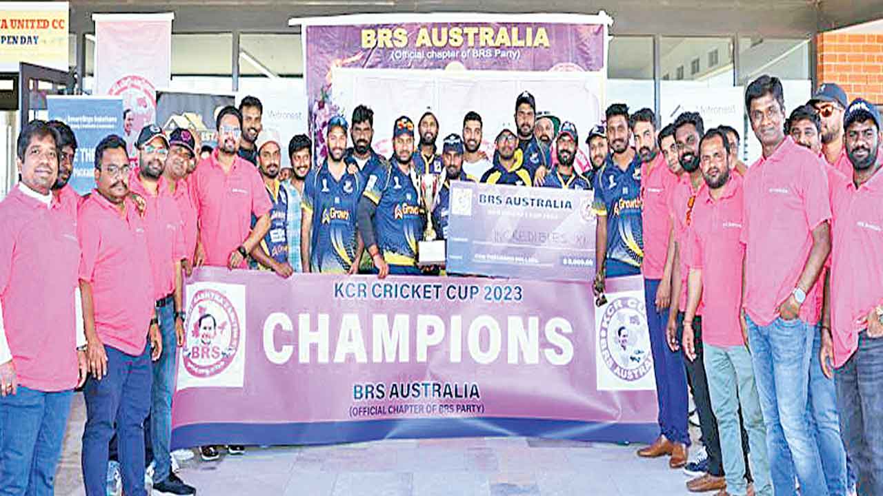 KCR cup 2023 | ఆస్ట్రేలియాలో ఘనంగా కేసీఆర్‌ క్రికెట్‌ కప్‌ 