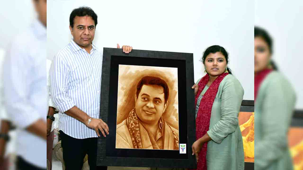 చెట్ల కోసం..చిత్ర సందేశం!