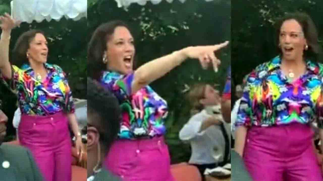 Kamala Harris | వైట్హౌస్ పార్టీలో డ్యాన్స్ చేసిన కమలా హ్యారిస్.. నెట్టింట విమర్శలు