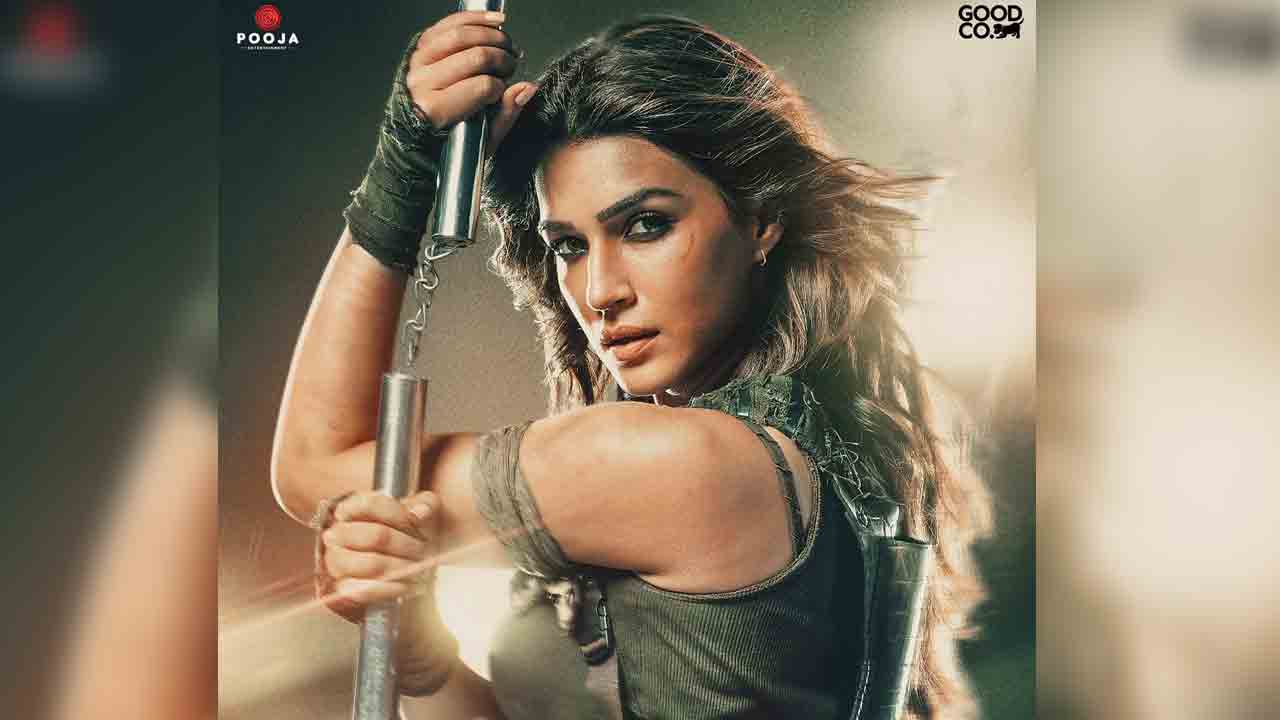 Kriti Sanon | యాక్షన్‌ అవతార్‌లో కృతిసనన్‌.. గణపథ్‌ లుక్‌ వైరల్