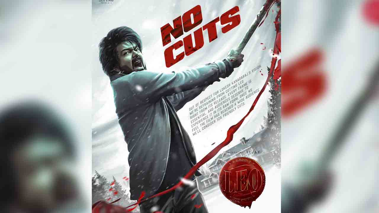 Leo | గెట్‌ రెడీ ఫర్‌ విజయ్‌ లియో అన్‌కట్‌ వెర్షన్‌.. క్రేజీ అప్‌డేట్ వివరాలివే..!