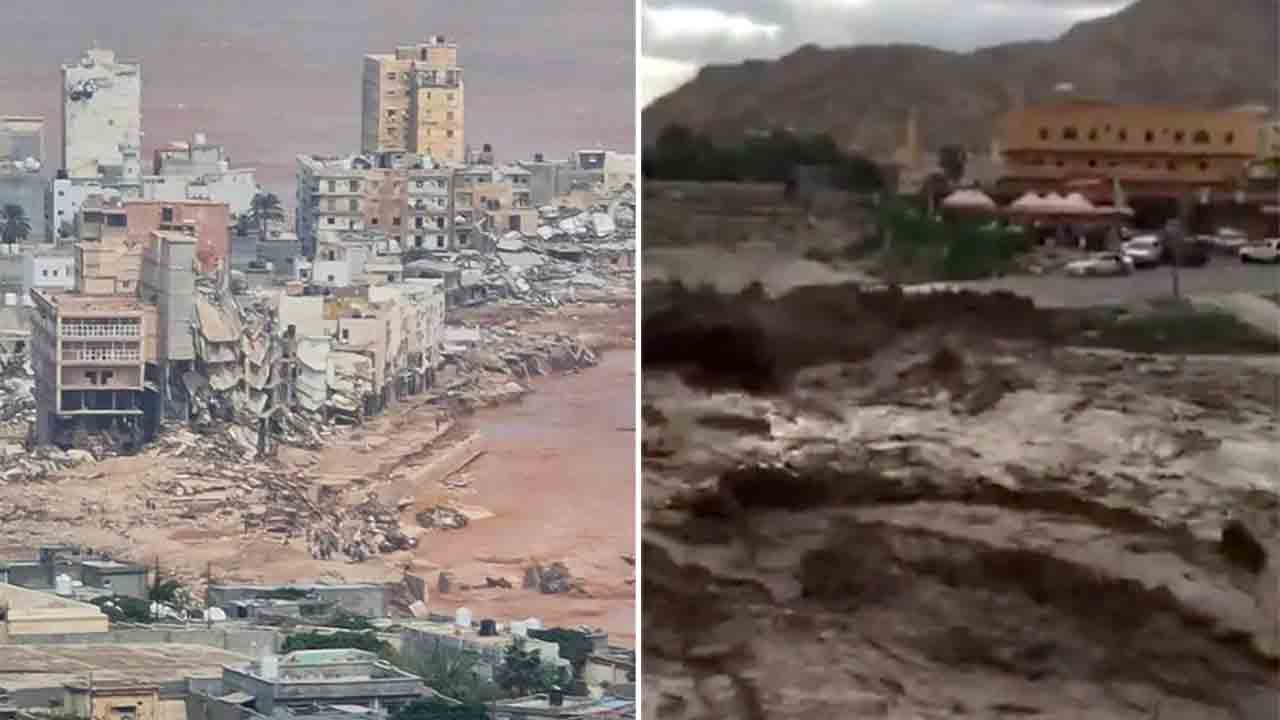 Libya Floods | లిబియాలో జలప్రళయం.. వీడియోలు