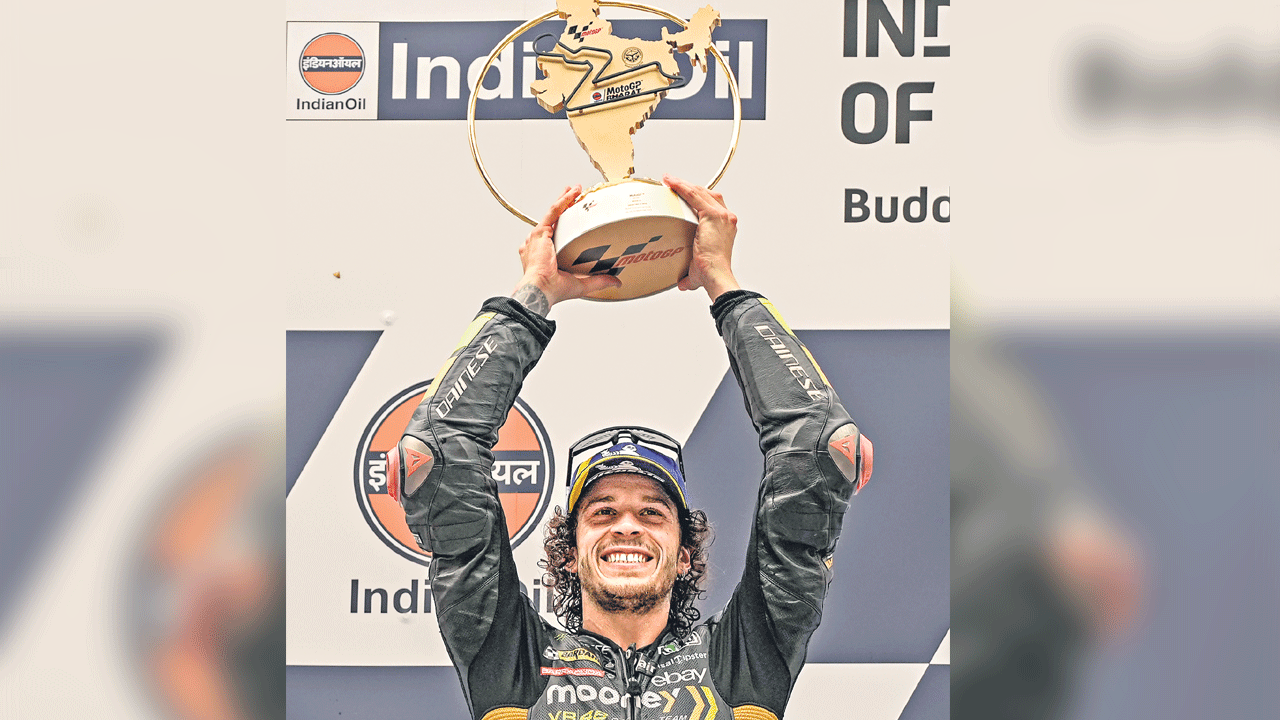 ఇండియన్ జీపీ విజేత మార్కో