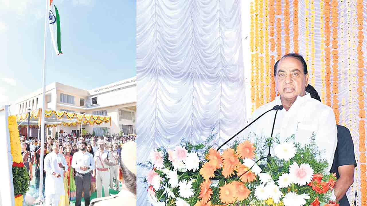 ఏ రంగంలో చూసినా ప్రగతి స్పష్టంగా కనిపిస్తుంది : మంత్రి అల్లోల