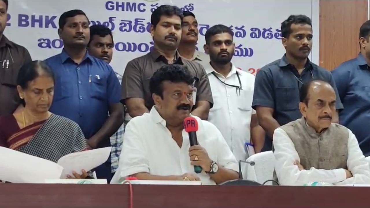 Minister Srinivas Yadav | పేదలు ఆత్మగౌరవంతో జీవించాలనే డబుల్‌ బెడ్రూం ఇండ్లు : మంత్రి తలసాని