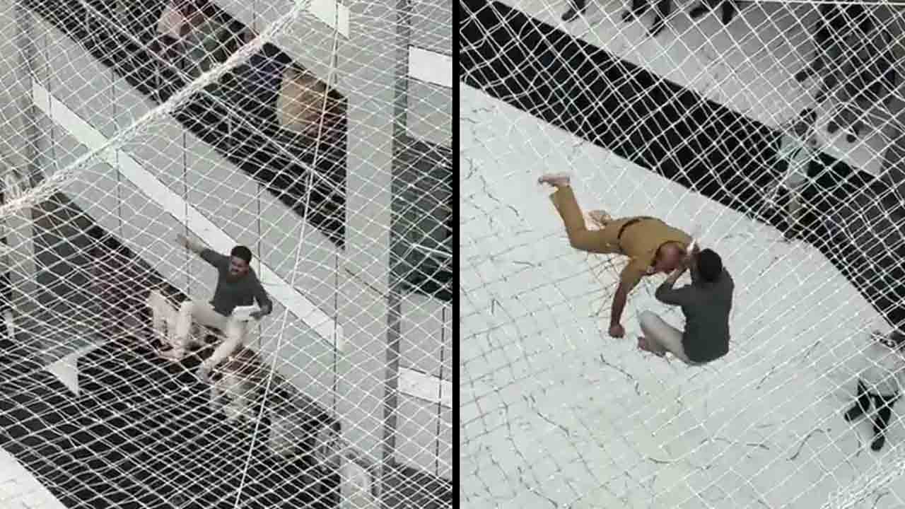 మహారాష్ట్ర సచివాలయం పైనుంచి దూకిన యువకుడు