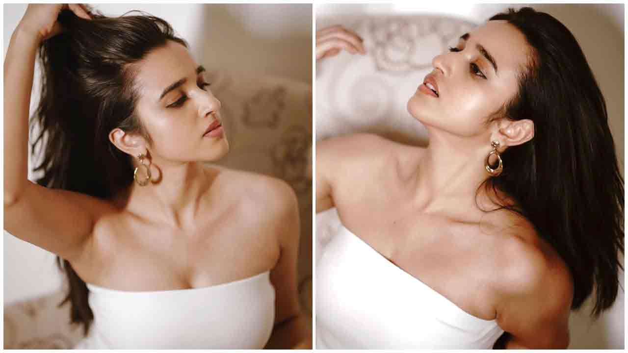 Nuveksha | వైట్ కలర్ డ్రెస్‌లో నువేక్ష గ్లామర్ షో..