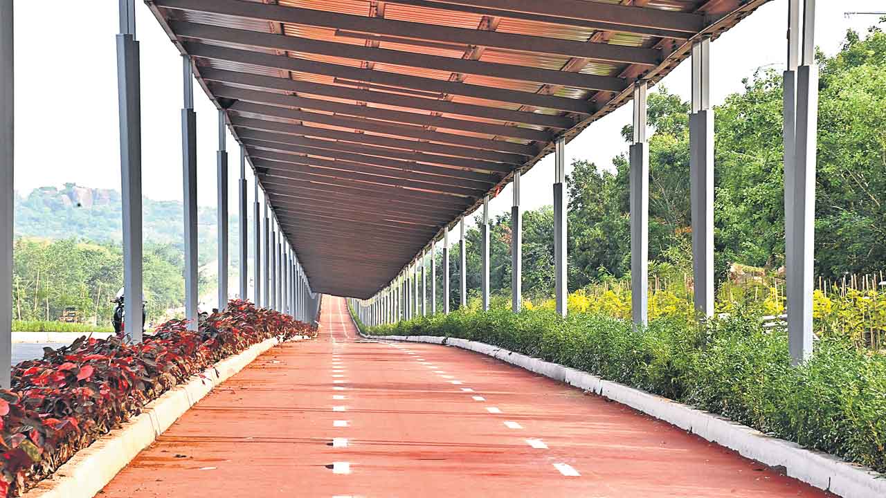 భారీ వర్షం కురిసినా.. నీరు నిల్వదు