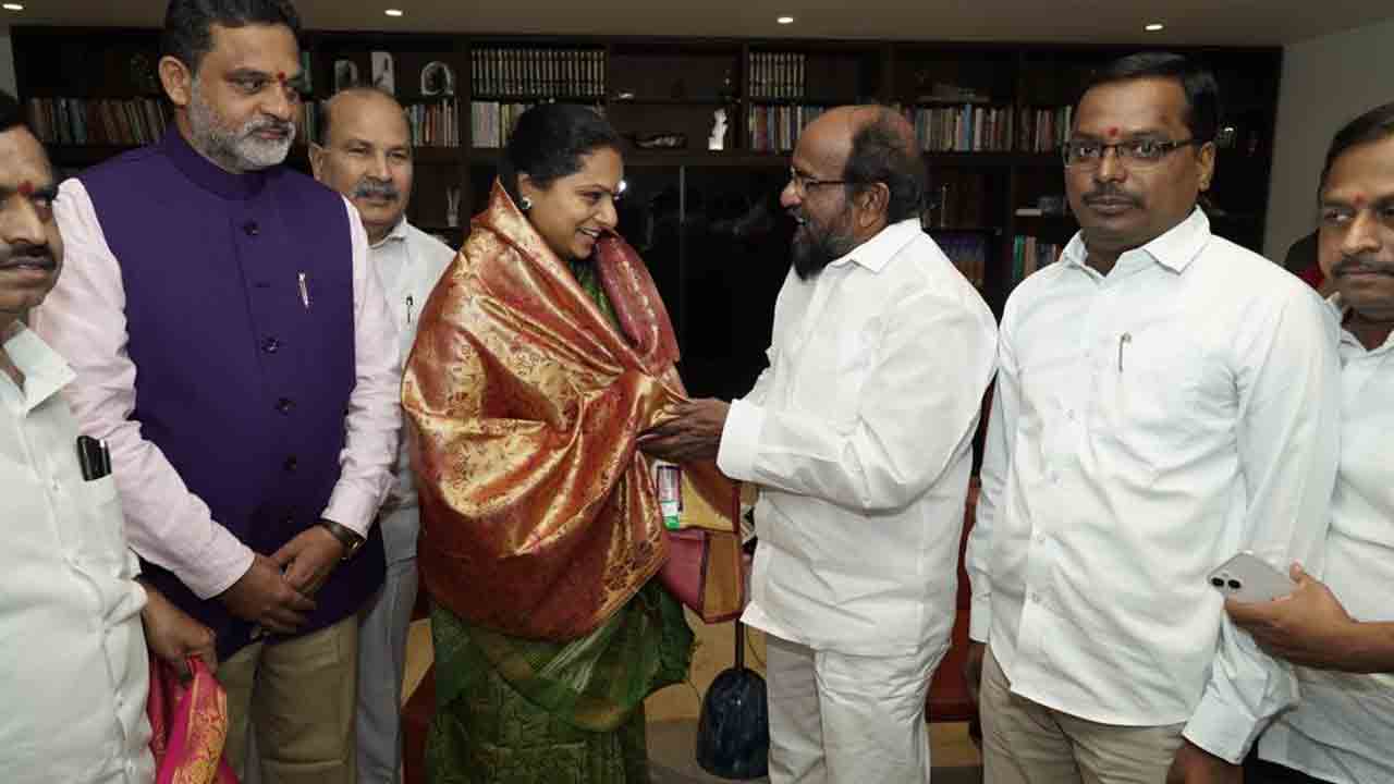 MLC Kavitha | బీసీ ఉద్యమానికి సంపూర్ణ మద్దతు ప్రకటించిన ఎమ్మెల్సీ కవిత