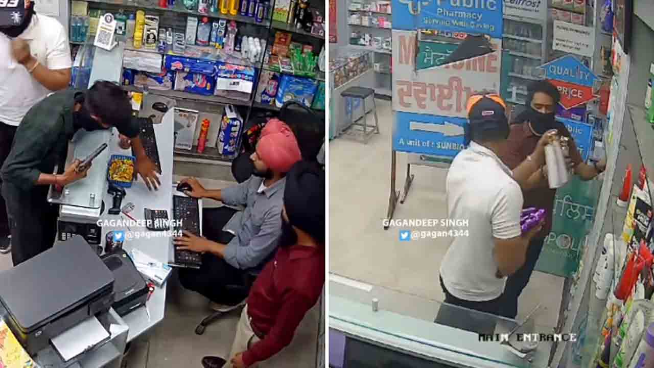 Watch: షాపులో తగినంత డబ్బులు లేకపోవడంతో.. చాక్లెట్లు, పెర్ఫ్యూమ్‌లు చోరీ చేసిన దొంగలు