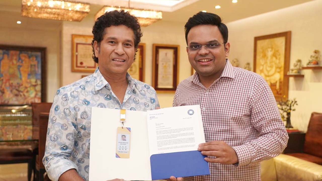 Golden Ticket | సచిన్కు గోల్డెన్ టికెట్.. వరల్డ్ కప్కు ఆహ్వానించిన జై షా..!