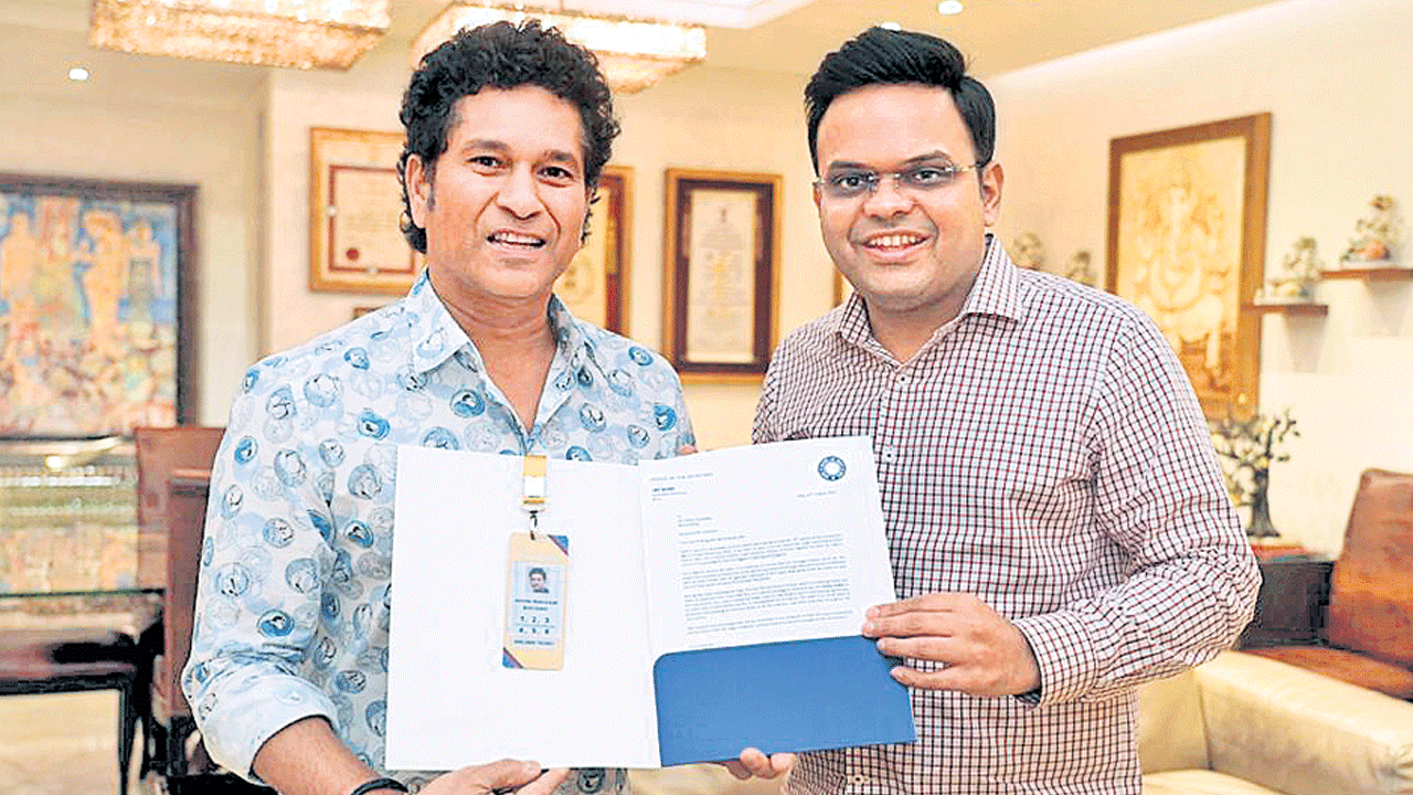 సచిన్‌కు వన్డే వరల్డ్ కప్ గోల్డెన్ టికెట్.. ప్రత్యేక అతిథిగా ఆహ్వానించిన జై షా