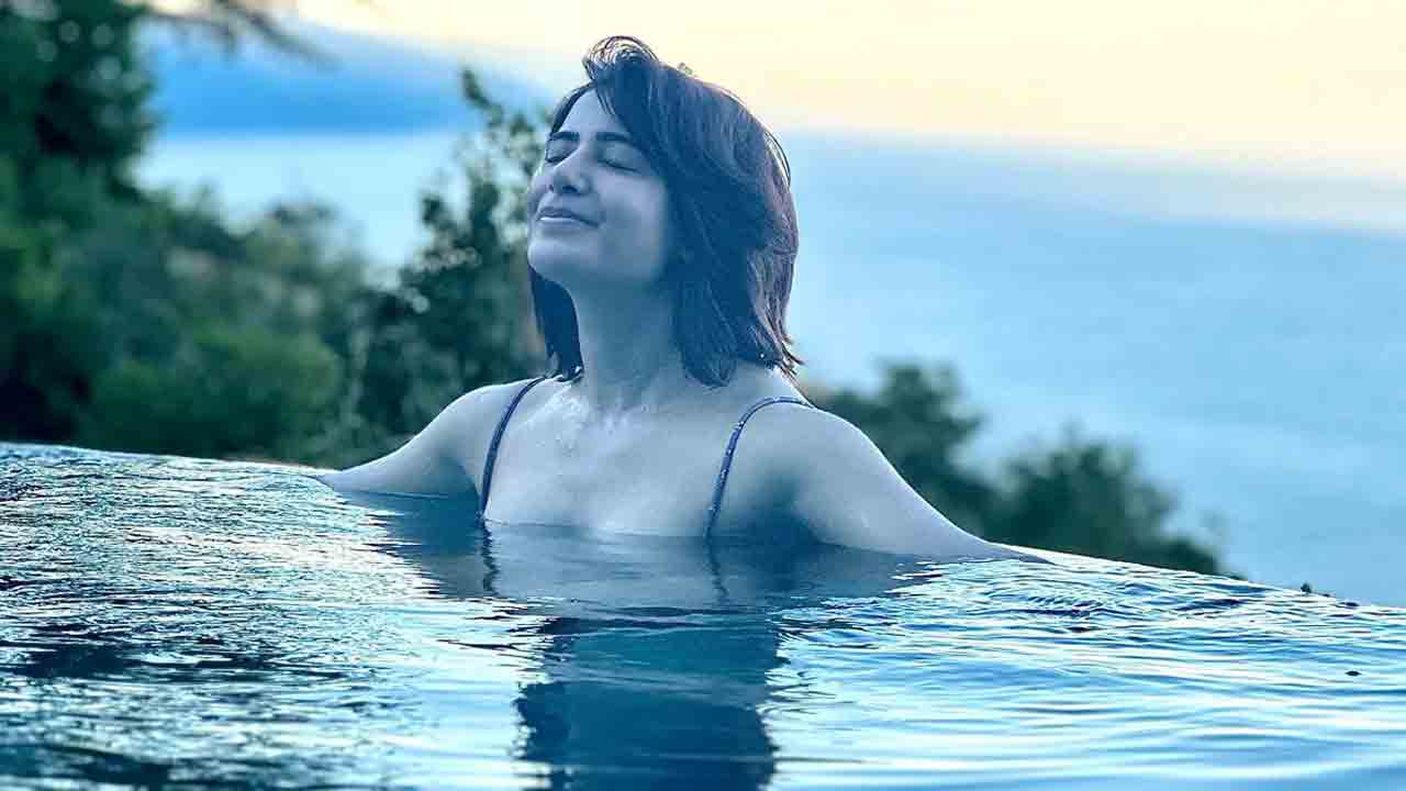 Samantha | స్విమ్మింగ్‌పూల్‌లో రిలాక్స్‌ అవుతున్న సామ్‌.. ఫొటో వైరల్‌