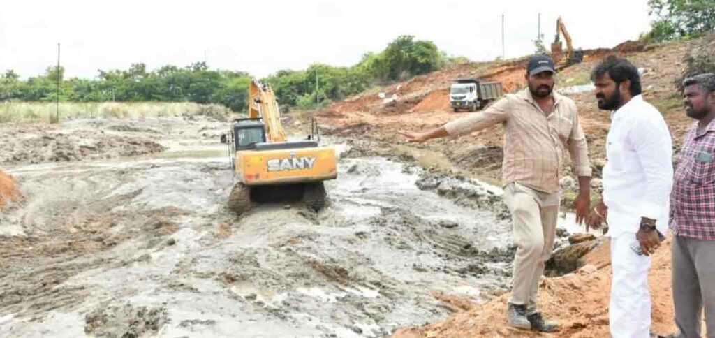 Sports Minister Srinivas Go