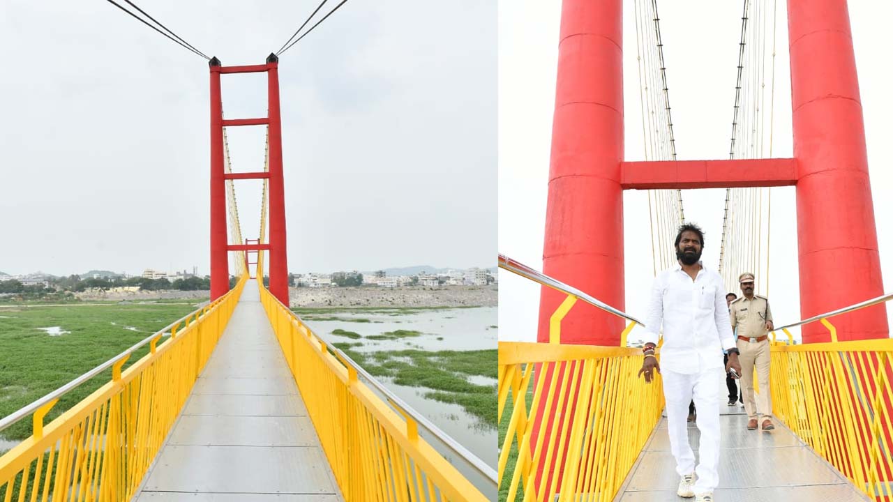 Minister Srinivas Goud | ముస్తాబైన సస్పెన్షన్‌ బ్రిడ్జి.. వారం రోజుల్లో ప్రారంభిస్తామన్న మంత్రి శ్రీనివాస్‌గౌడ్‌