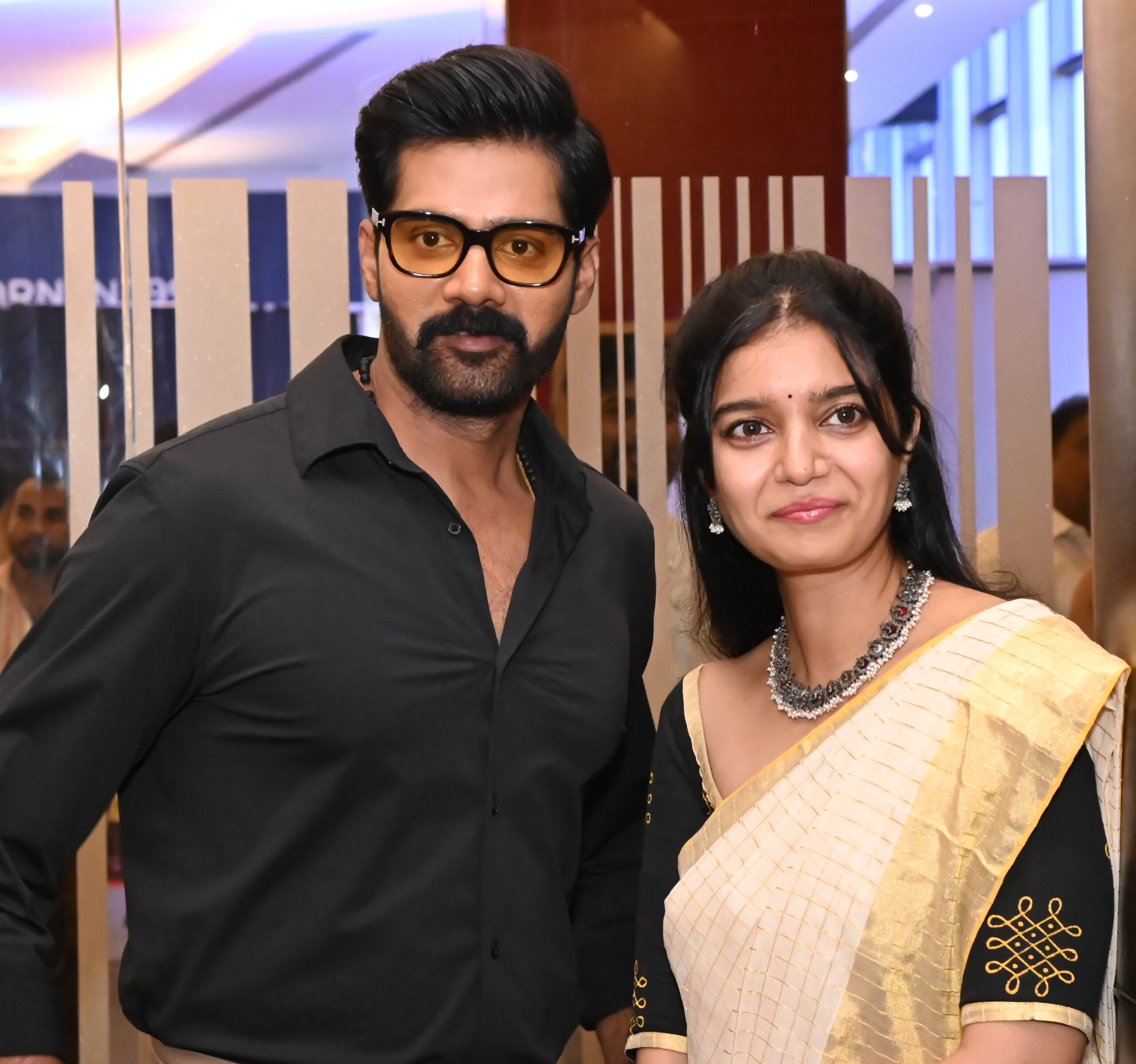 Swathi Reddy At Month Of Madhu Movie Trailer Launch